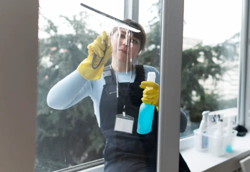 Nettoyage de vitres intérieures et extérieures à Fajolles